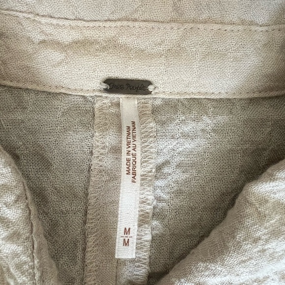 Free People Oversized Shirt Dress - Picture 5 of 10